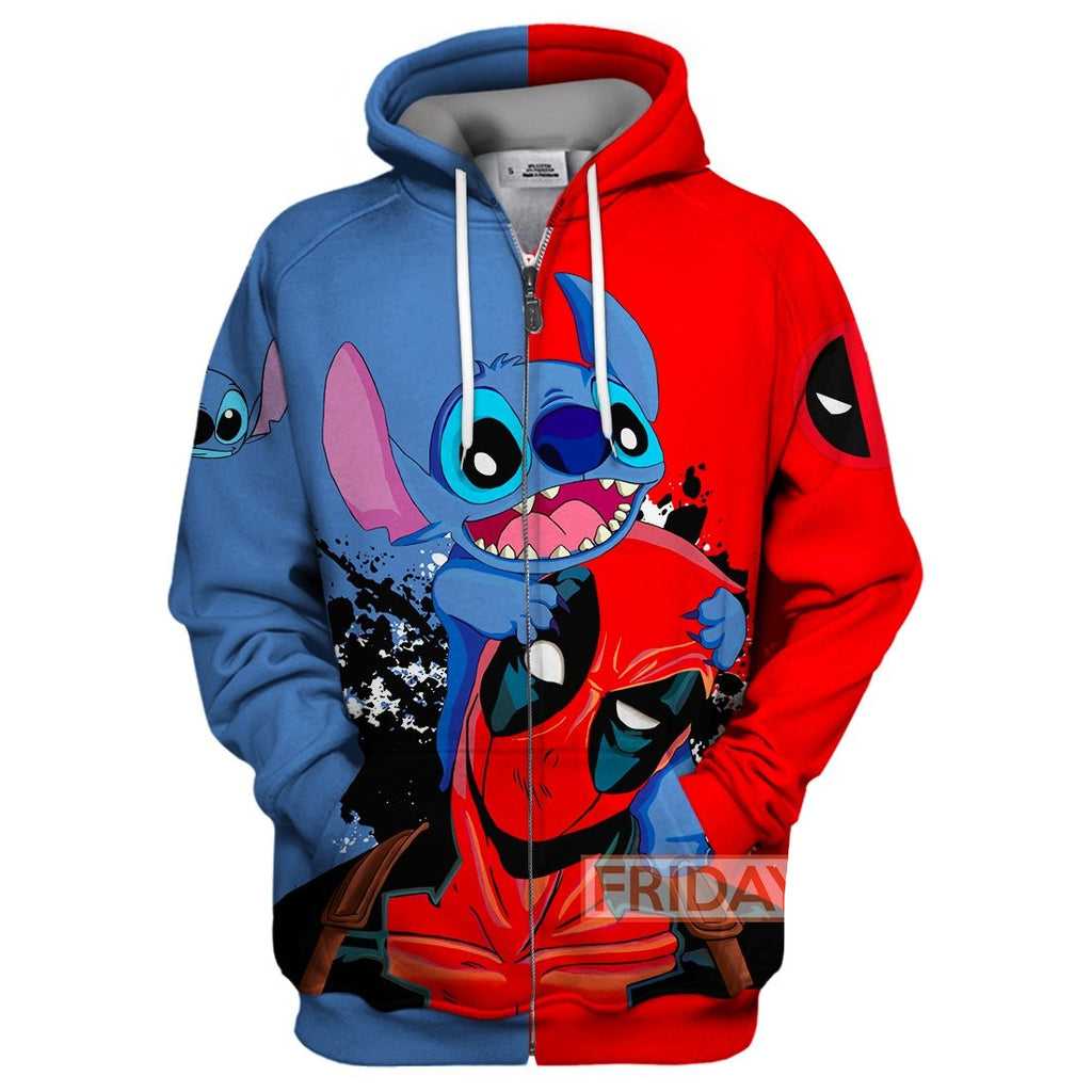 Stitch DP T-shirt Stitch and DP T-shirt Funny High Quality DN Hoodie Sweater Tank