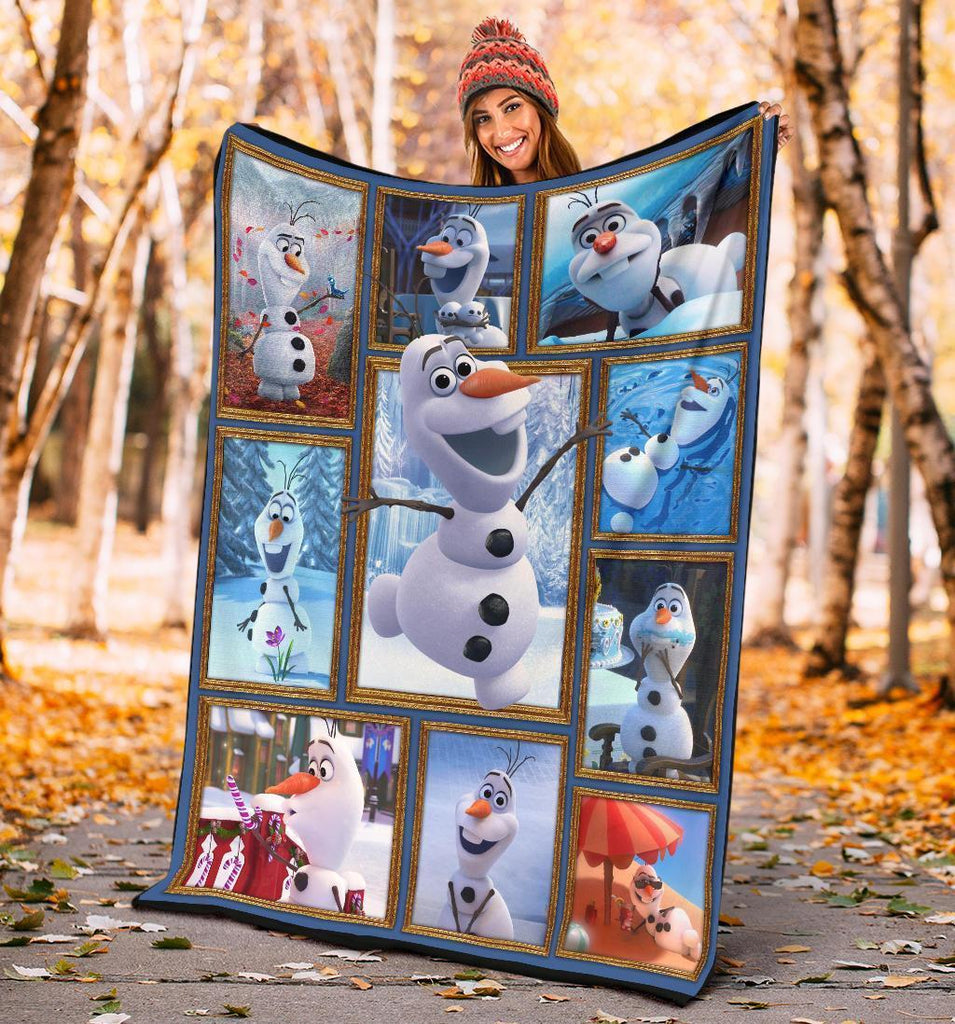  DN Blanket Frozen Blanket Olaf Cute Moments Blanket