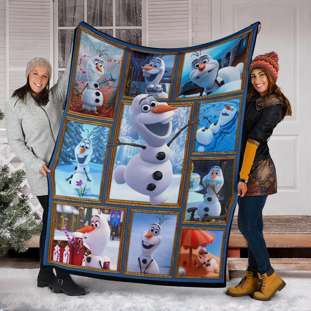  DN Blanket Frozen Blanket Olaf Cute Moments Blanket