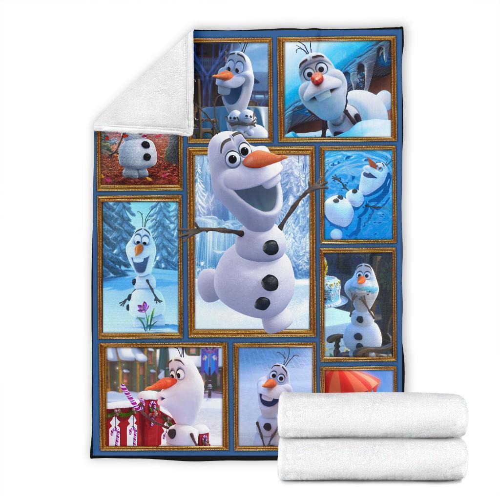  DN Blanket Frozen Blanket Olaf Cute Moments Blanket