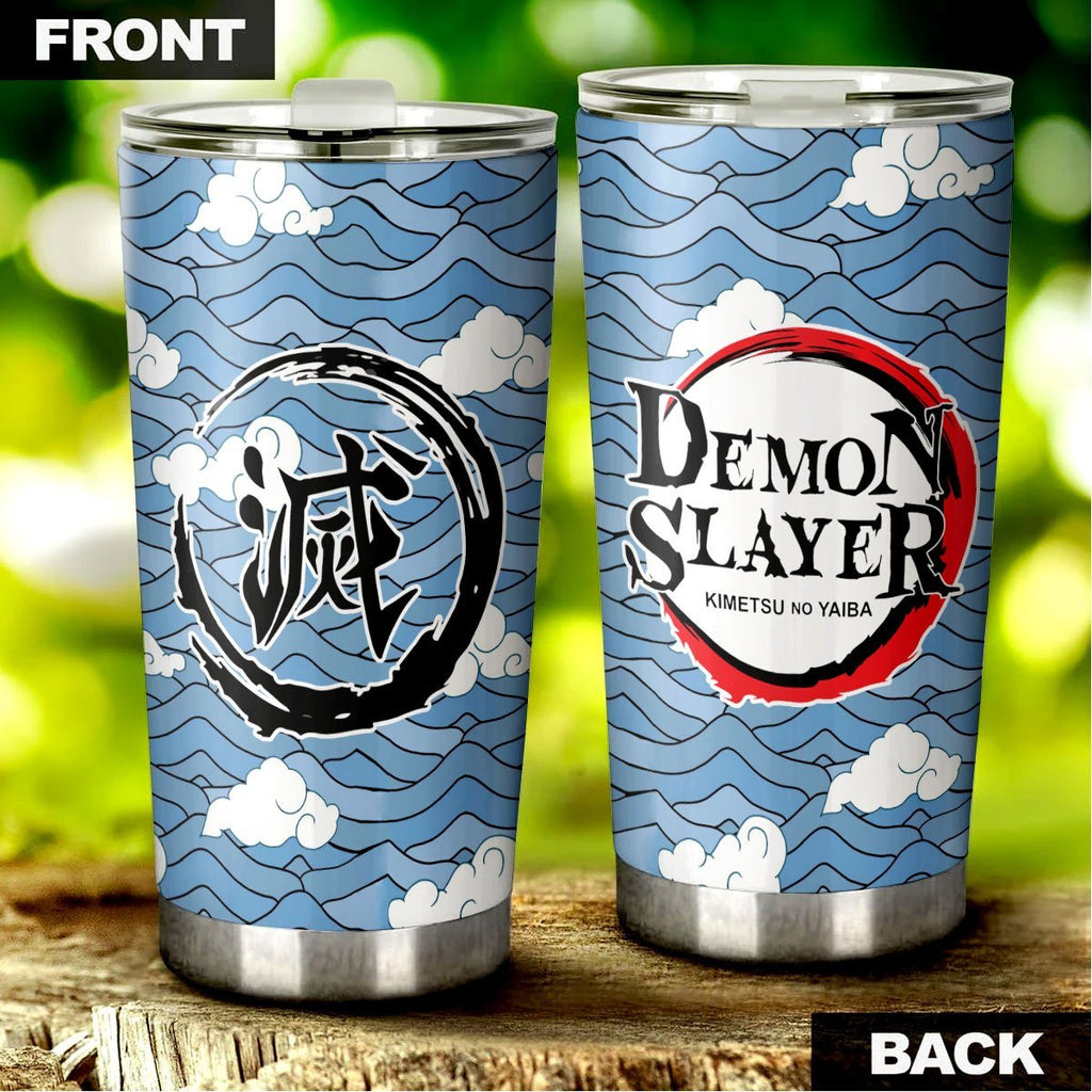  Demon Slayer Tumbler 20 oz Sakonji Urokodaki Kimetsu No Yaiba Logo Tumbler Cup 20 oz