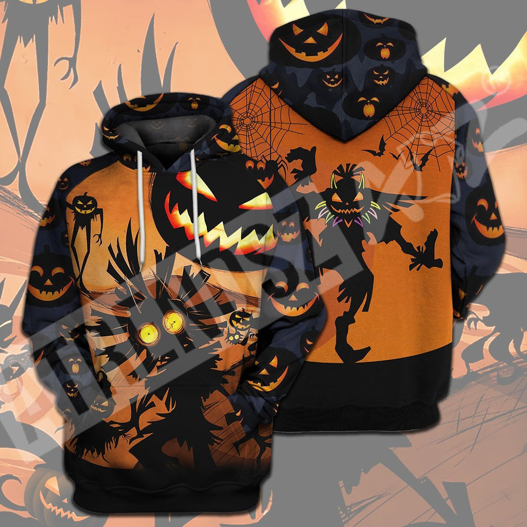  Legend Of Zelda Halloween T-shirt Orange Pumpkin Skull Kid Halloween T-shirt Legend Of Zelda Hoodie 