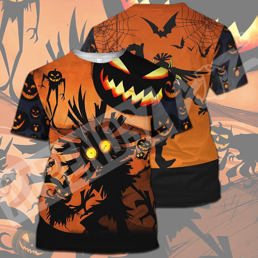  Legend Of Zelda Halloween T-shirt Orange Pumpkin Skull Kid Halloween T-shirt Legend Of Zelda Hoodie 