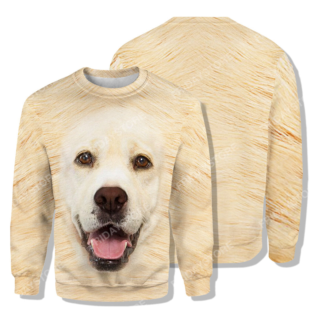 Gifury Dog Hoodie Labrador Retriever All Over Print 3D T-shirt Labrador Retriever Dog Graphic Shirt Dog Hoodie Sweater Tank 2024