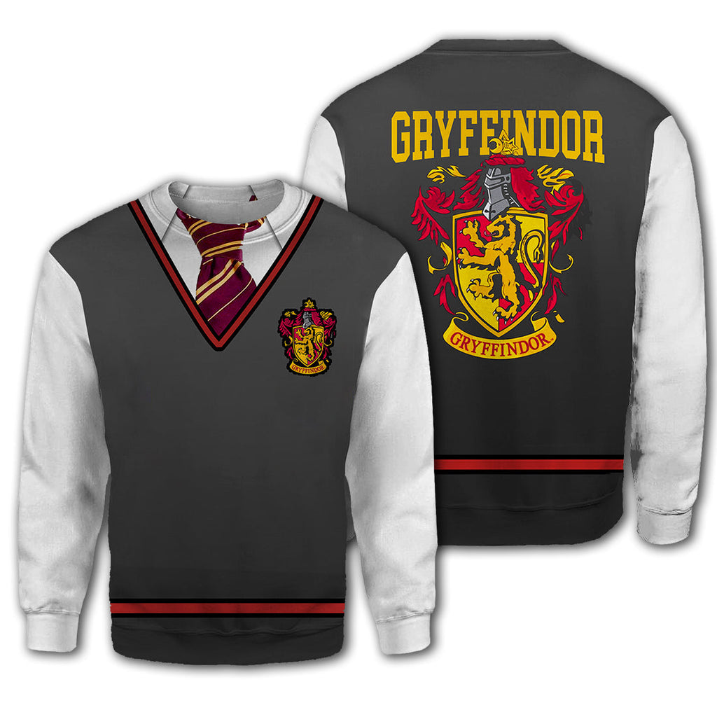  HP T-shirt Gryffindor Cosplay 3D Print T-shirt Awesome HP Gryffindor Hoodie Sweater Tank 2023