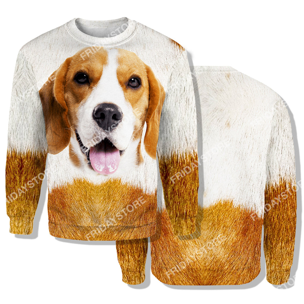 Gifury Dog Hoodie Beagle All Over Print 3D Hoodie T shirt Beagle Dog Graphic Hoodie T Shirt Dog Hoodie Sweater Tank 2024