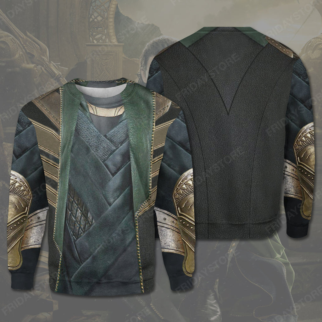  Loki T-shirt Loki Costume 3D T-shirt Loki Hoodie 