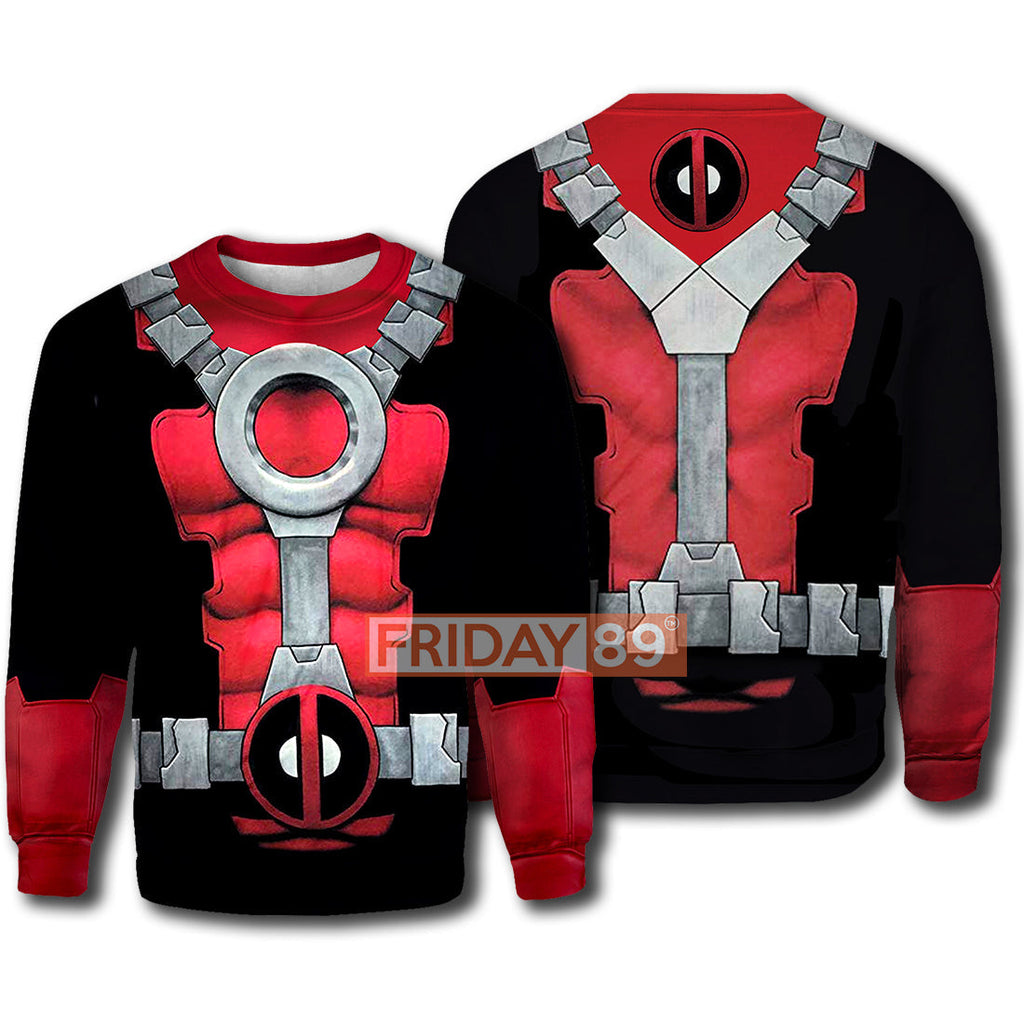  MV DeadPool Hoodie MV DeadPool Cosplay Costume T-shirt Cool MV DeadPool Shirt Sweater Tank 2023