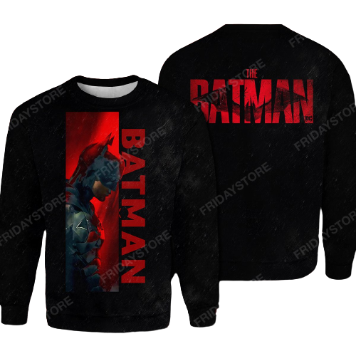  DC Batman Hoodie TB Superhero Shirt DC Batman Shirt Sweater