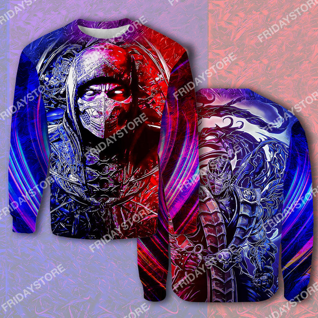  Mortal Kombat Hoodie Mortal Kombat Scorpion T-shirt Cool Awesome Mortal Kombat Shirt Sweater Tank 2024