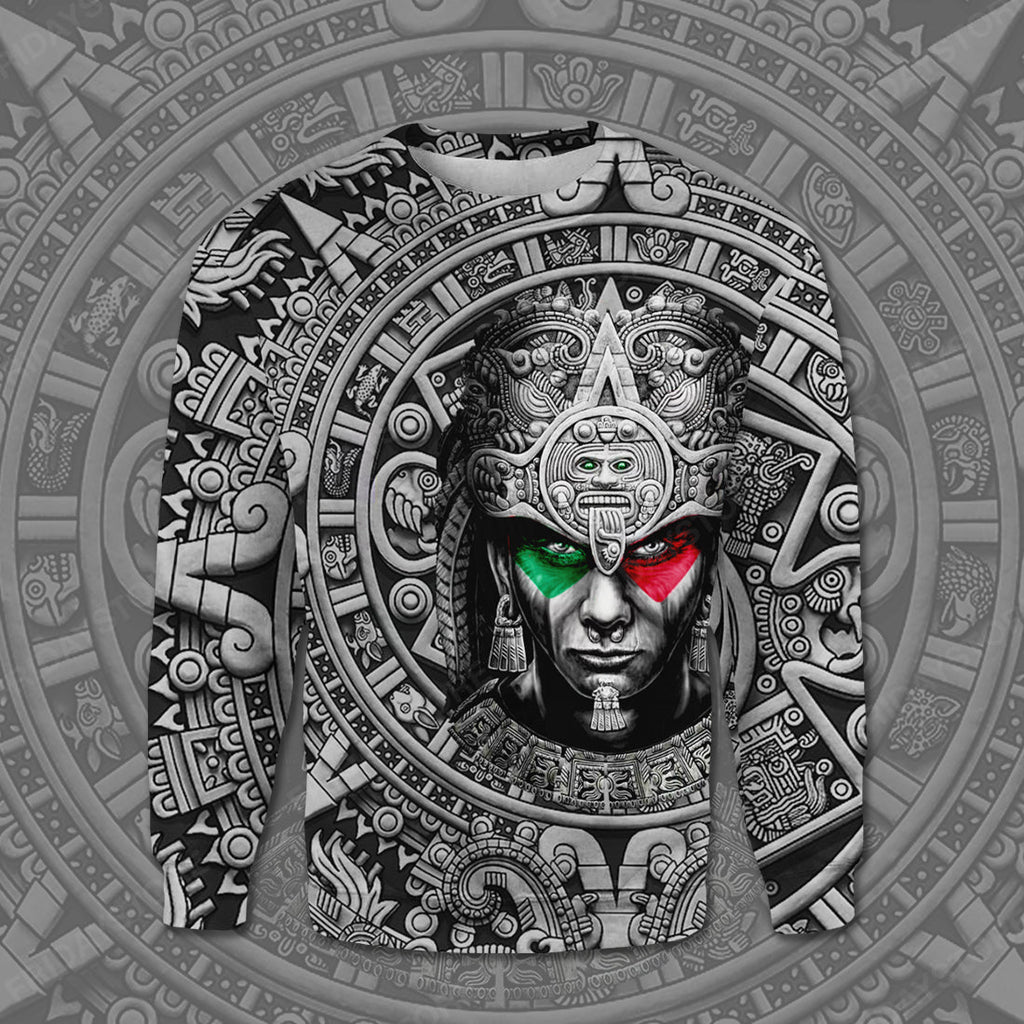 Gifury Mexican T-shirt Mexican Culture Aztec Warrior 3D T-shirt Mexican Hoodie Sweater Tank 2023