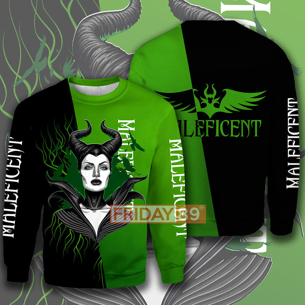 Maleficent T-shirt Maleficent Mistress of Evil 3D Print T-shirt Awesome DN Hoodie Sweater Tank