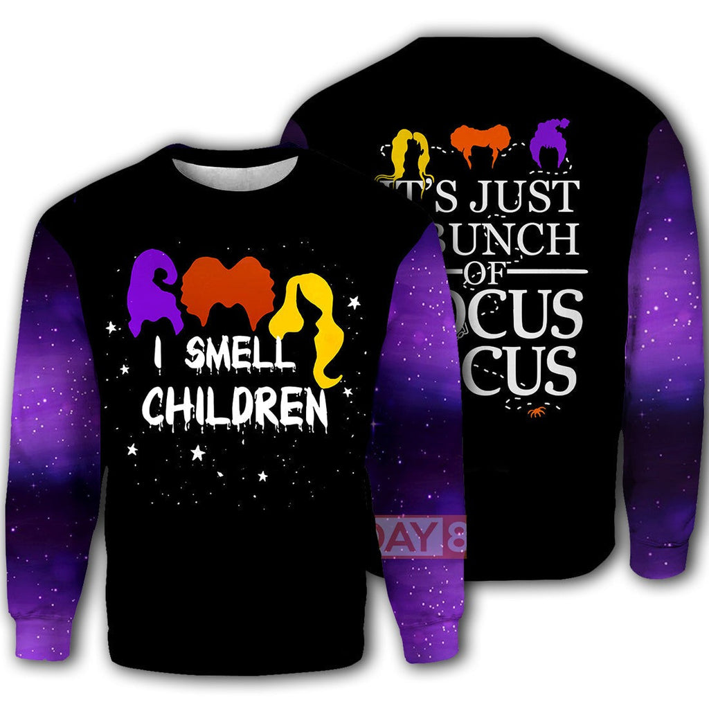 Hocus Pocus T-shirt I Smell Children T-shirt DN Hoodie Sweater Tank