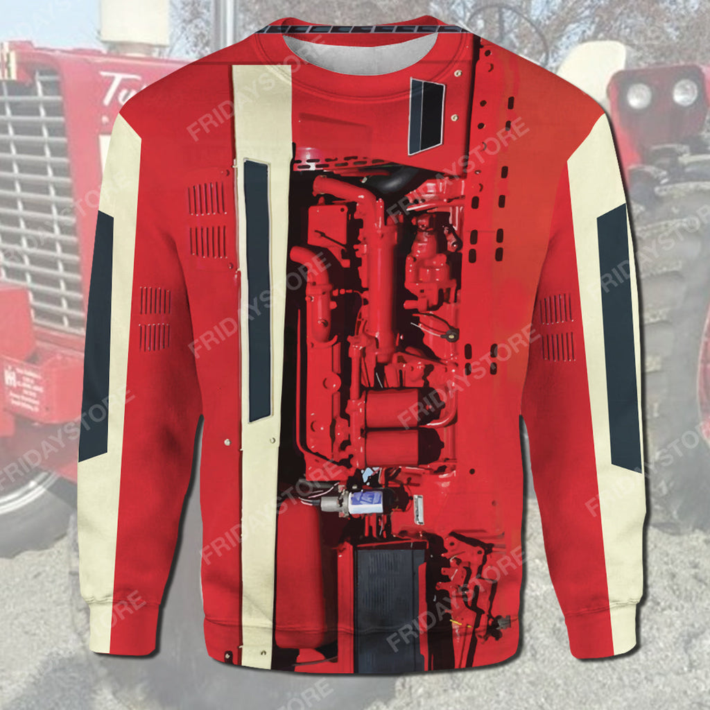 Gifury Farmer Hoodie Farm Case Ih Tractor Costume T-shirt Amazing High Quality Farmer Shirt Sweater Tank 2023