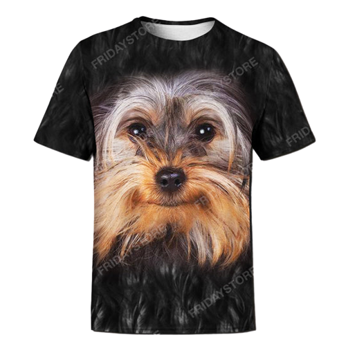 Gifury Dog Hoodie Yorkshire Terrier All Over Print 3D T-shirt Yorkshire Terrier Dog Graphic Shirt Dog Hoodie Sweater Tank 2028