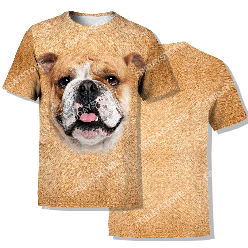 Gifury Dog Hoodie Bulldog All Over Print 3D Hoodie T-shirt Bulldog Dog Graphic Shirt Dog Hoodie Sweater Tank 2026