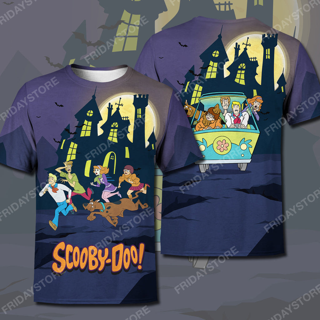  Scooby Doo Hoodie Scooby Dog And Friends Mystery Begins T-shirt High Quality Scooby Doo Shirt Sweater Tank 2025