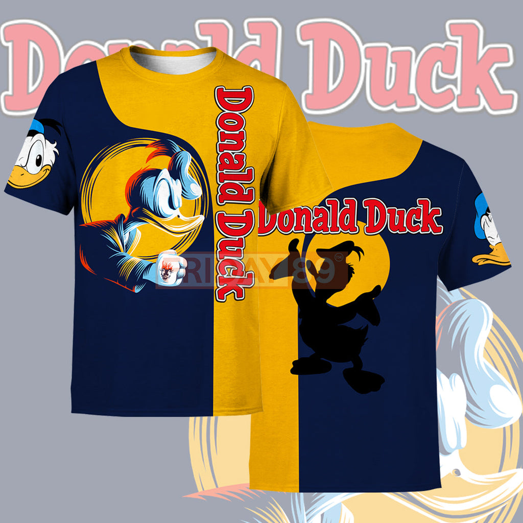 Donald T-shirt Donald Duck 3D Print T-shirt Awesome High Quality DN Hoodie Sweater Tank
