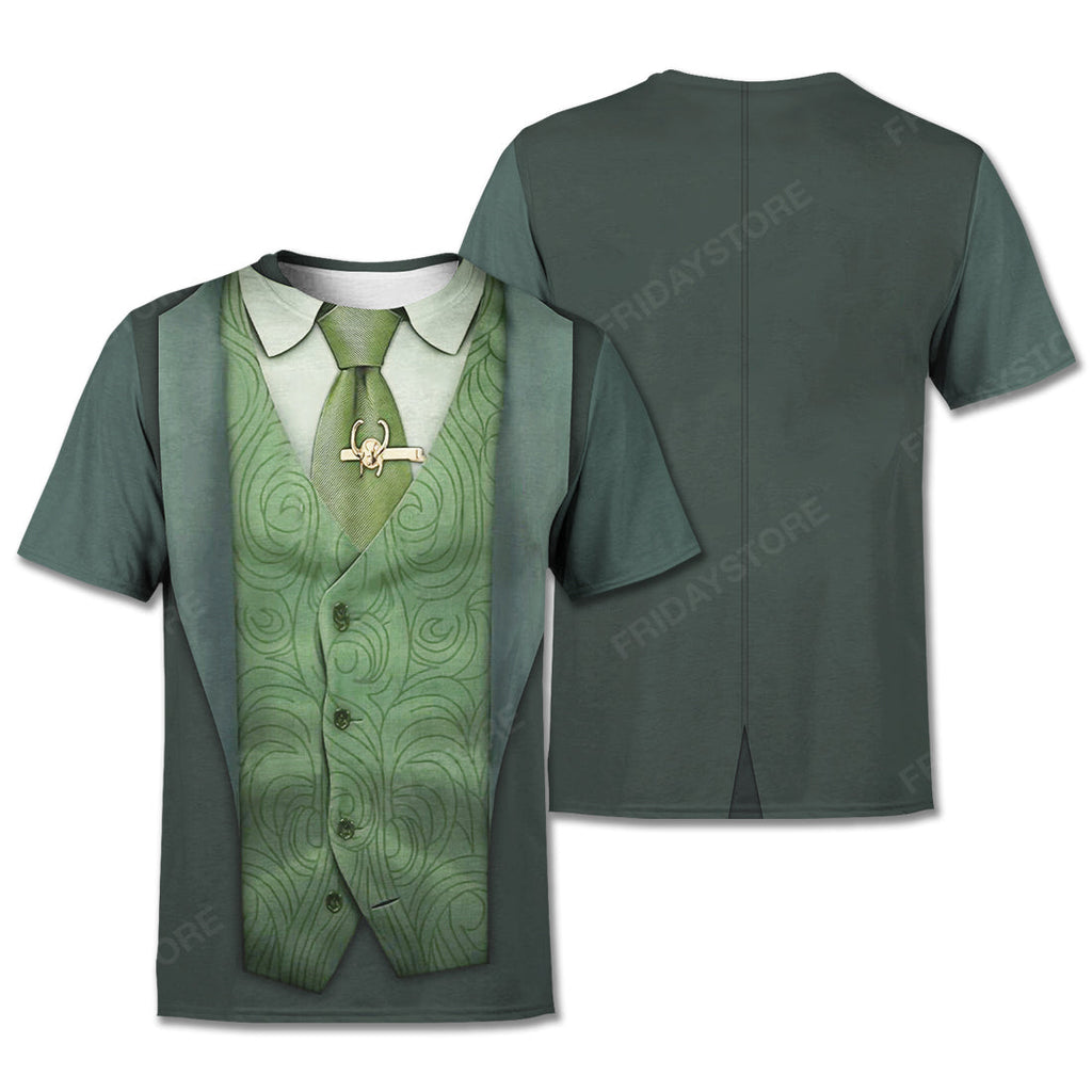  Loki T-shirt Loki New Suit Costume 3D T-shirt Loki Hoodie 