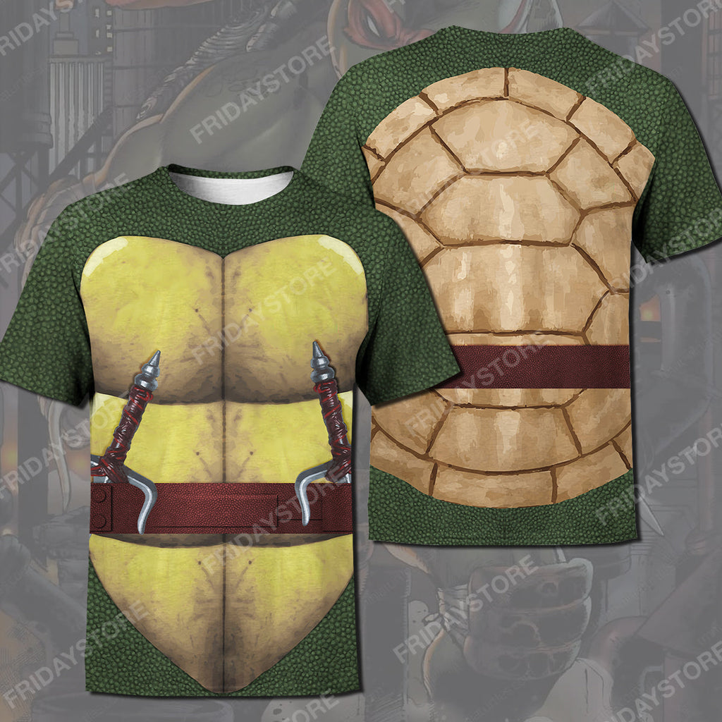  TMNT Hoodie Raphael Ninja Turtles Costume T-shirt TMNT Shirt Sweater Tank Cool TMNT Cosplay Costume Apparel 2025