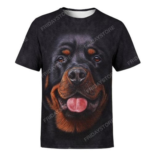 Gifury Dog Hoodie Rottweiler All Over Print 3D T-shirt Rottweiler Dog Graphic Shirt Dog Hoodie Sweater Tank 2028