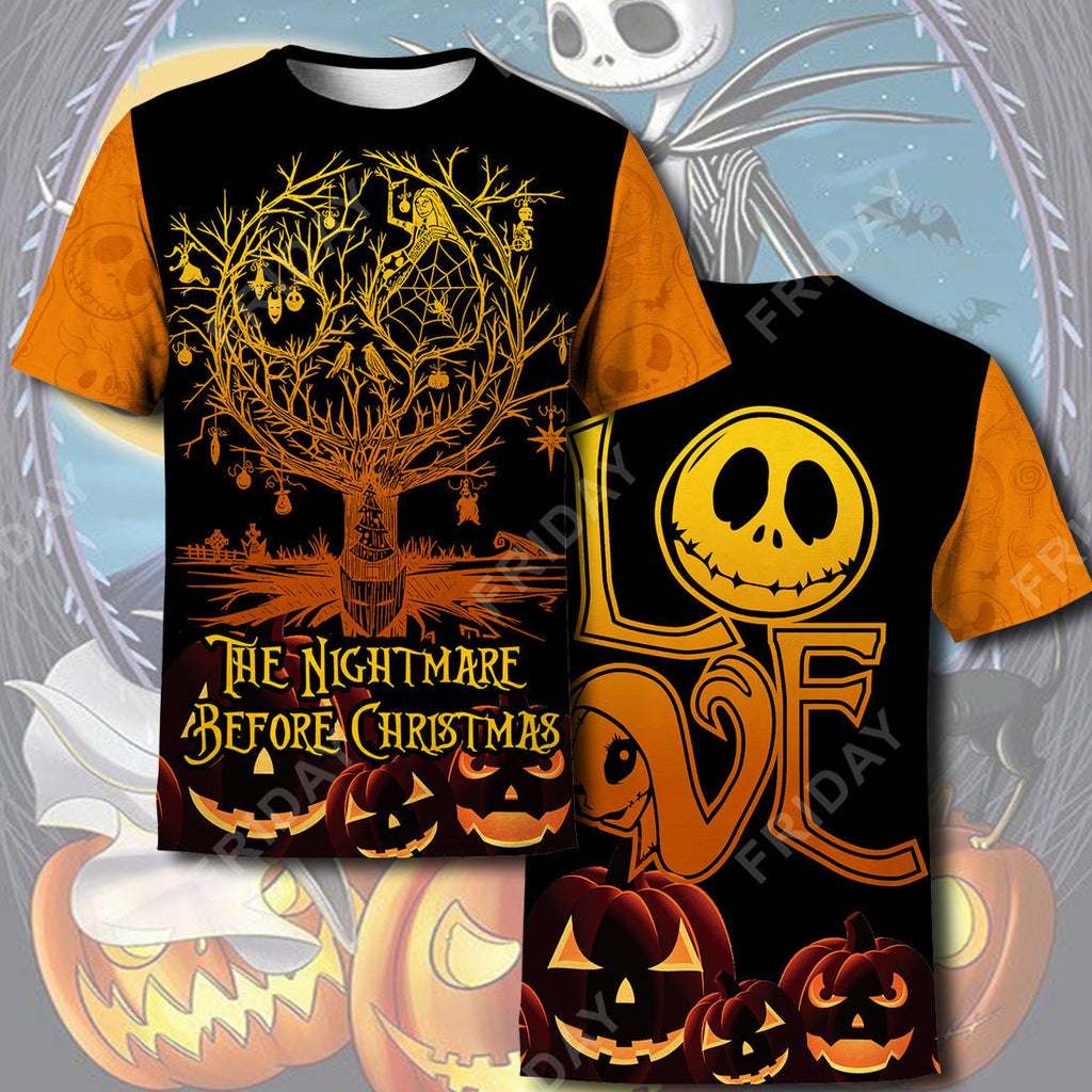  TNBC T-shirt Nightmare Halloween Tree Love T-shirt Cool Amazing  DN TNBC Hoodie Sweater Tank 2026