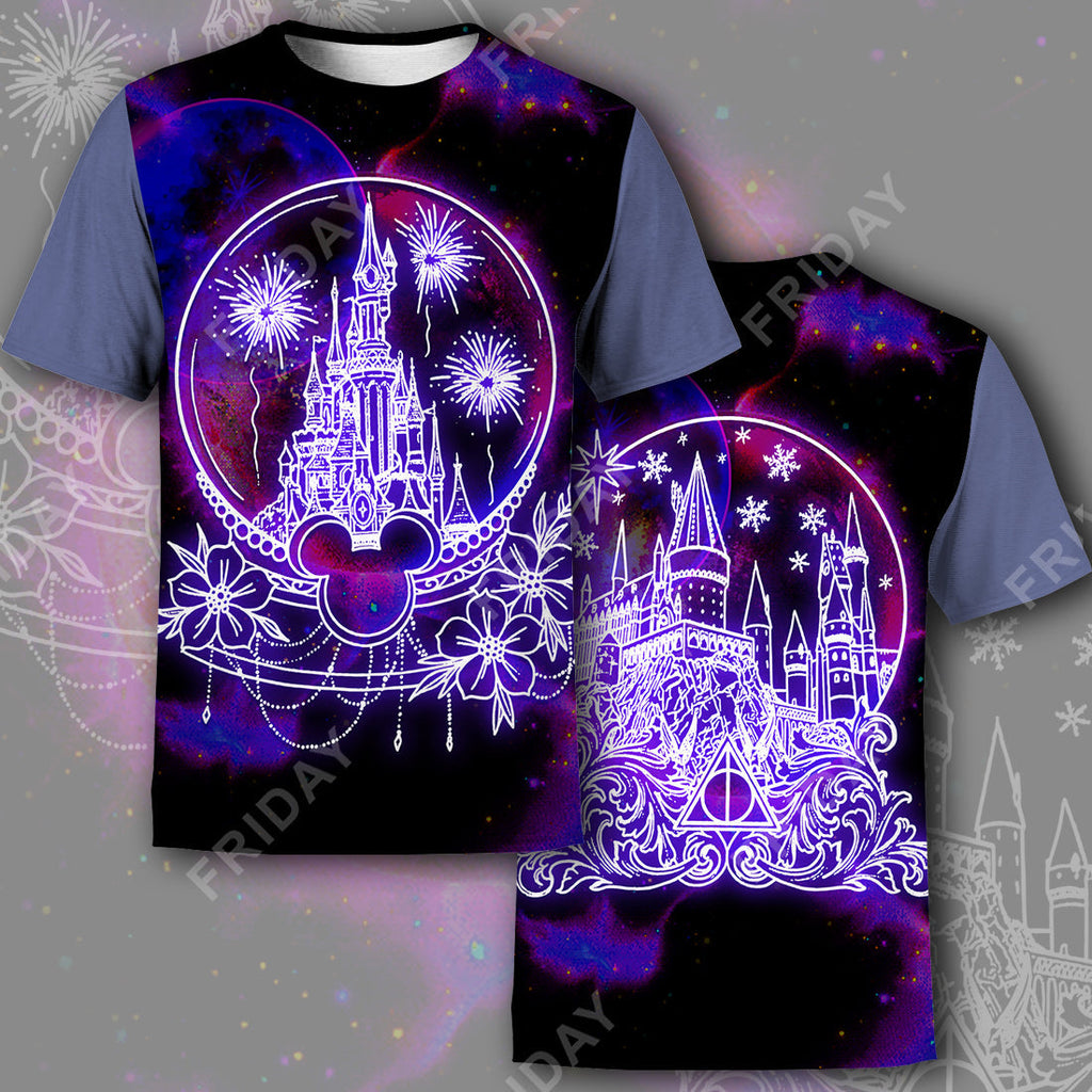  DN HP T-shirt DN and HP Castle In Glass Sphere 3D Print T-shirt Amazing High Quality  DN HP Hoodie Sweater Tank  2026