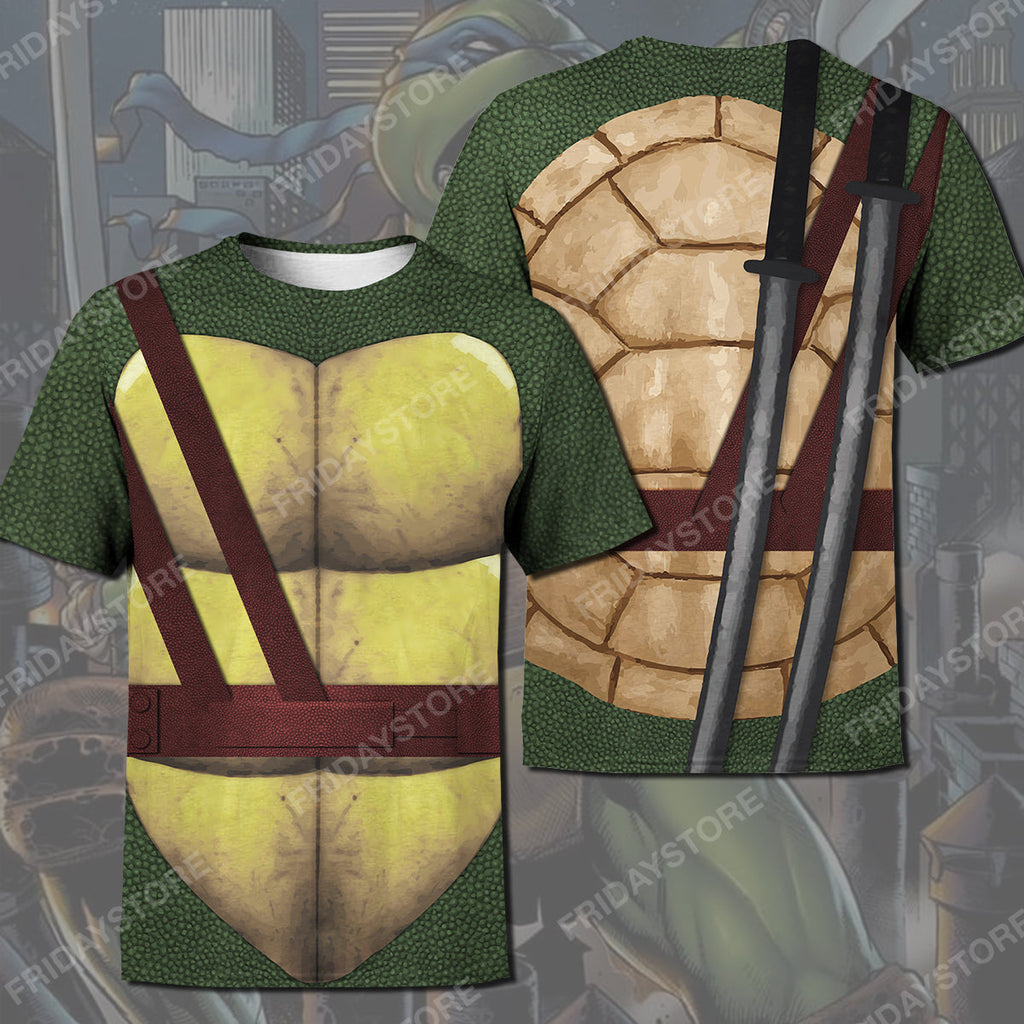  TMNT Hoodie Leo Ninja Turtles Costume T-shirt TMNT Shirt Sweater Tank Cool TMNT Cosplay Costume Apparel 2025