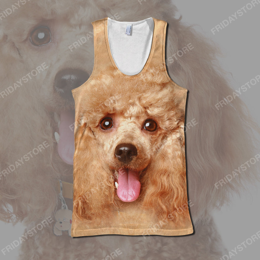 Gifury Dog Hoodie Poodle All Over Print 3D T-shirt Poodle Dog Graphic Shirt Dog Hoodie Sweater Tank 2024