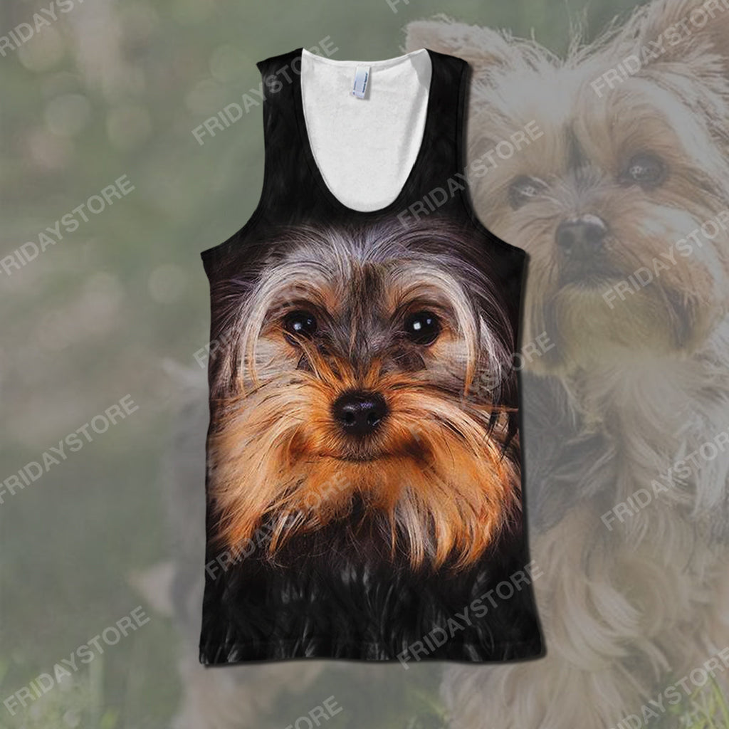 Gifury Dog Hoodie Yorkshire Terrier All Over Print 3D T-shirt Yorkshire Terrier Dog Graphic Shirt Dog Hoodie Sweater Tank 2024