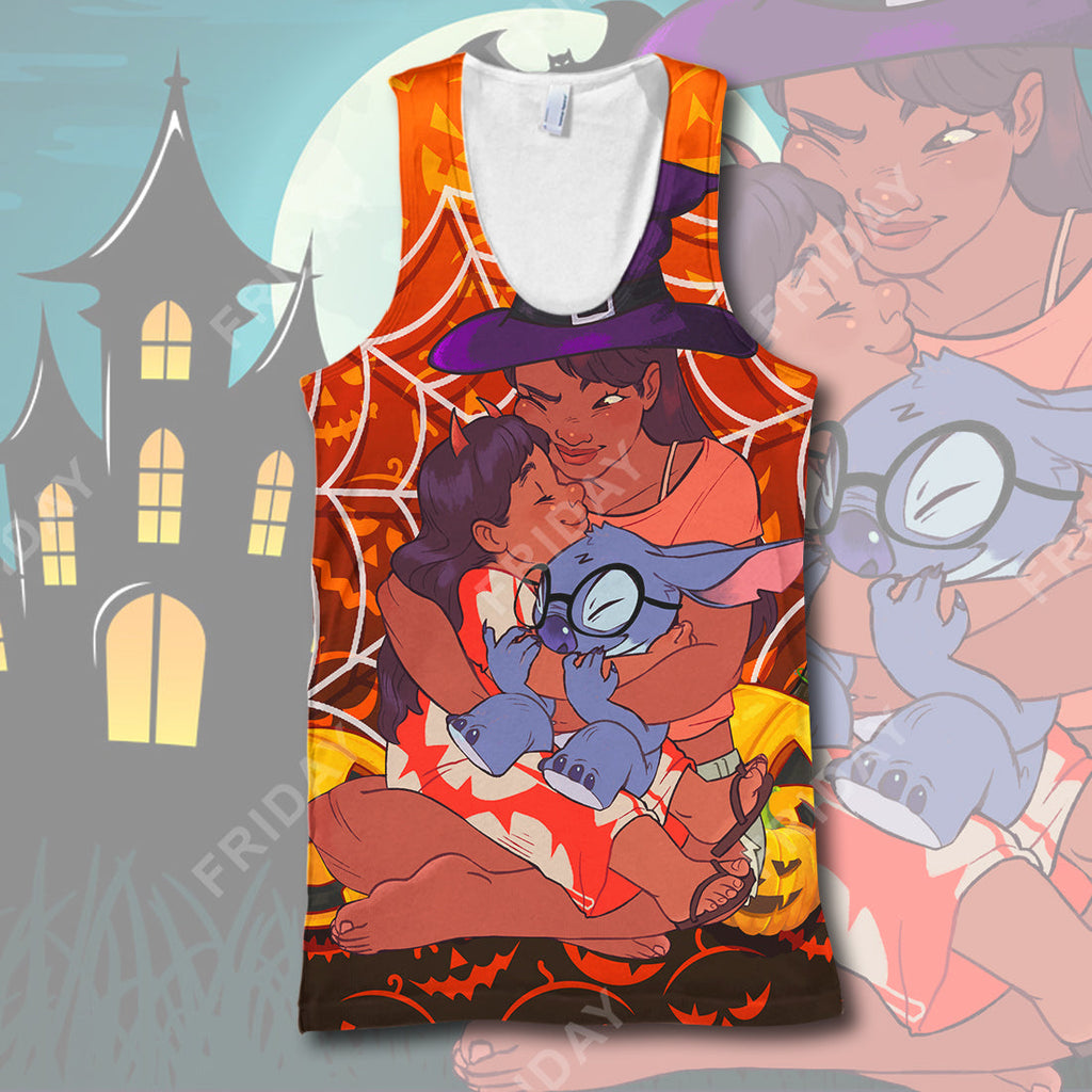  LAS T-shirt Ohana Is Family Halloween T-shirt High Quality Awesome DN Stitch Hoodie Sweater Tank