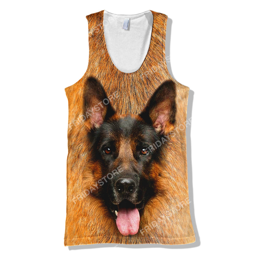 Gifury Dog Hoodie German Shepherd All Over Print 3D hoodie T-shirt German Shepherd Dog Graphic Shirt Dog Hoodie Sweater Tank 2025