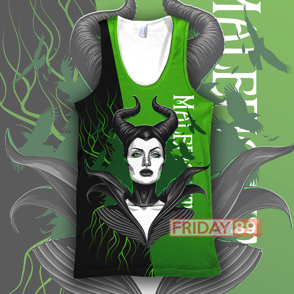 Maleficent T-shirt Maleficent Mistress of Evil 3D Print T-shirt Awesome DN Hoodie Sweater Tank