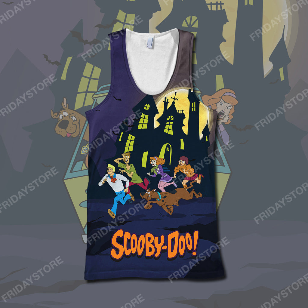  Scooby Doo Hoodie Scooby Dog And Friends Mystery Begins T-shirt High Quality Scooby Doo Shirt Sweater Tank 2024
