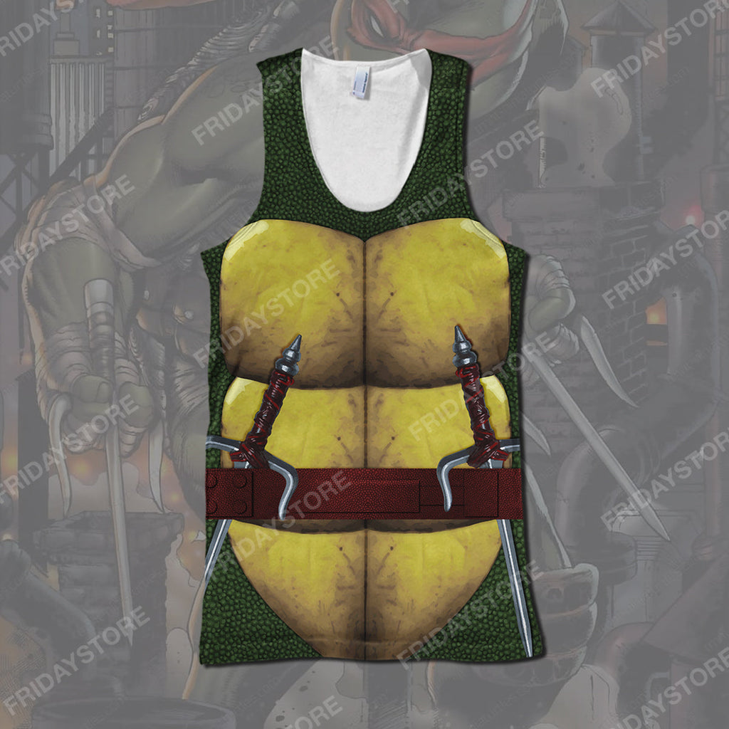 TMNT Hoodie Raphael Ninja Turtles Costume T-shirt TMNT Shirt Sweater Tank Cool TMNT Cosplay Costume Apparel 2024