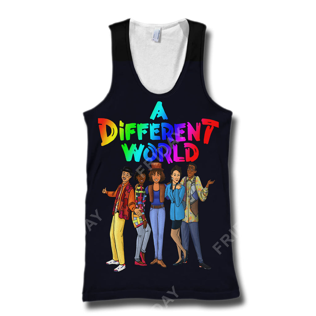  A Different World Shirt A Different World Art 3D Print Shirt Amazing A Different World Hoodie Sweater Tank
