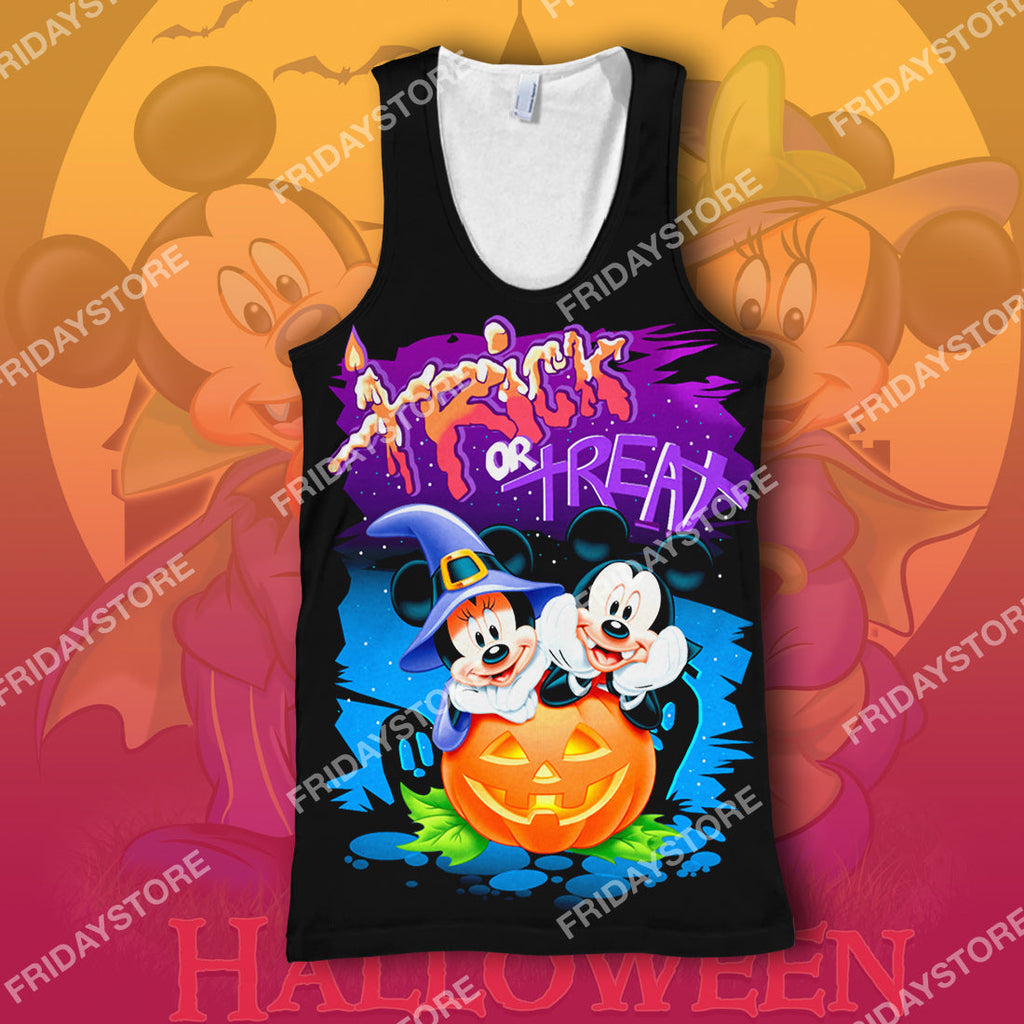  DN T-shirt We're Together Darling Every Night Is Halloween T-shirt High Quality DN Mk Mouse Hoodie Sweater Tank