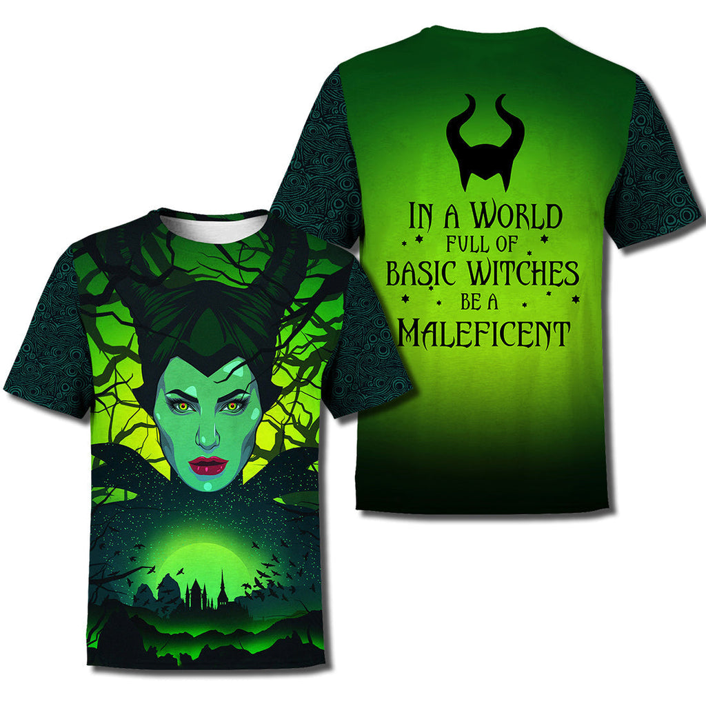  Maleficent T-shirt 3D Print Maleficent Green T-shirt Awesome DN Hoodie Sweater Tank