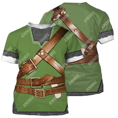  Legend Of Zelda Link Shirt Link Green Top Costume T-shirt Link Costume Hoodie Sweater Tank 