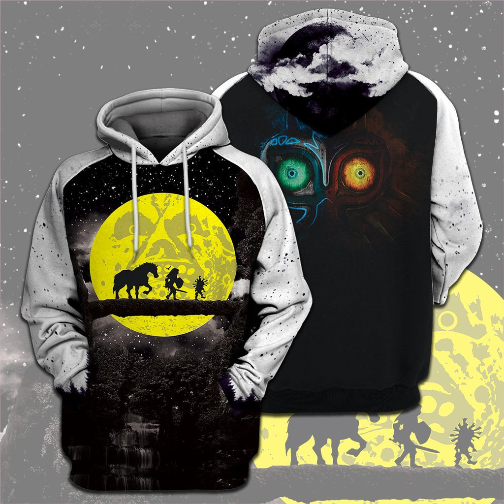  Legend Of Zelda Shirt Link Skull Kid The Moon Hakuna Matata T-shirt Legend Of Zelda Hoodie 