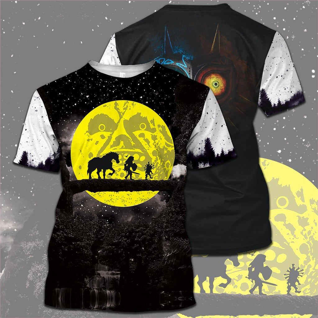  Legend Of Zelda Shirt Link Skull Kid The Moon Hakuna Matata T-shirt Legend Of Zelda Hoodie 