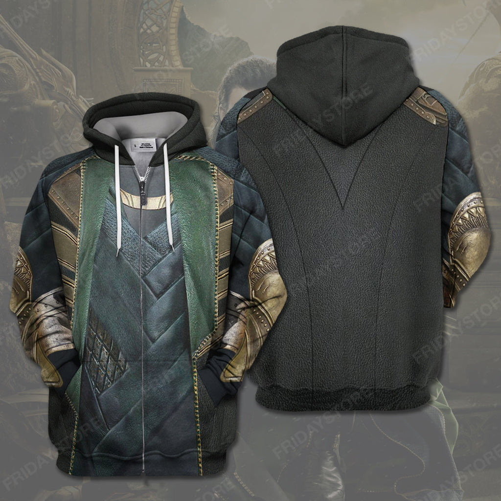  Loki T-shirt Loki Costume 3D T-shirt Loki Hoodie 