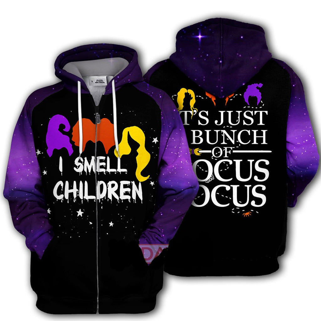 Hocus Pocus T-shirt I Smell Children T-shirt DN Hoodie Sweater Tank