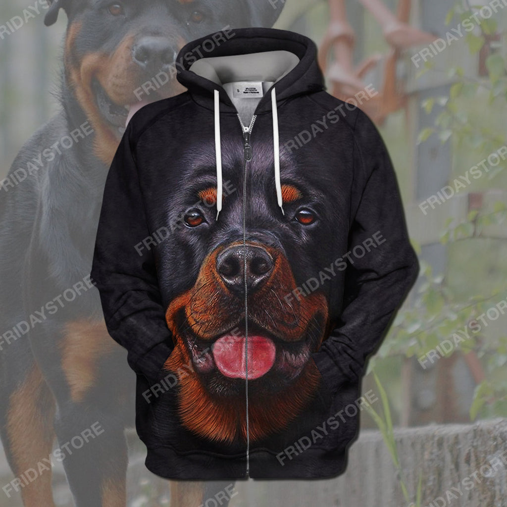 Gifury Dog Hoodie Rottweiler All Over Print 3D T-shirt Rottweiler Dog Graphic Shirt Dog Hoodie Sweater Tank 2026