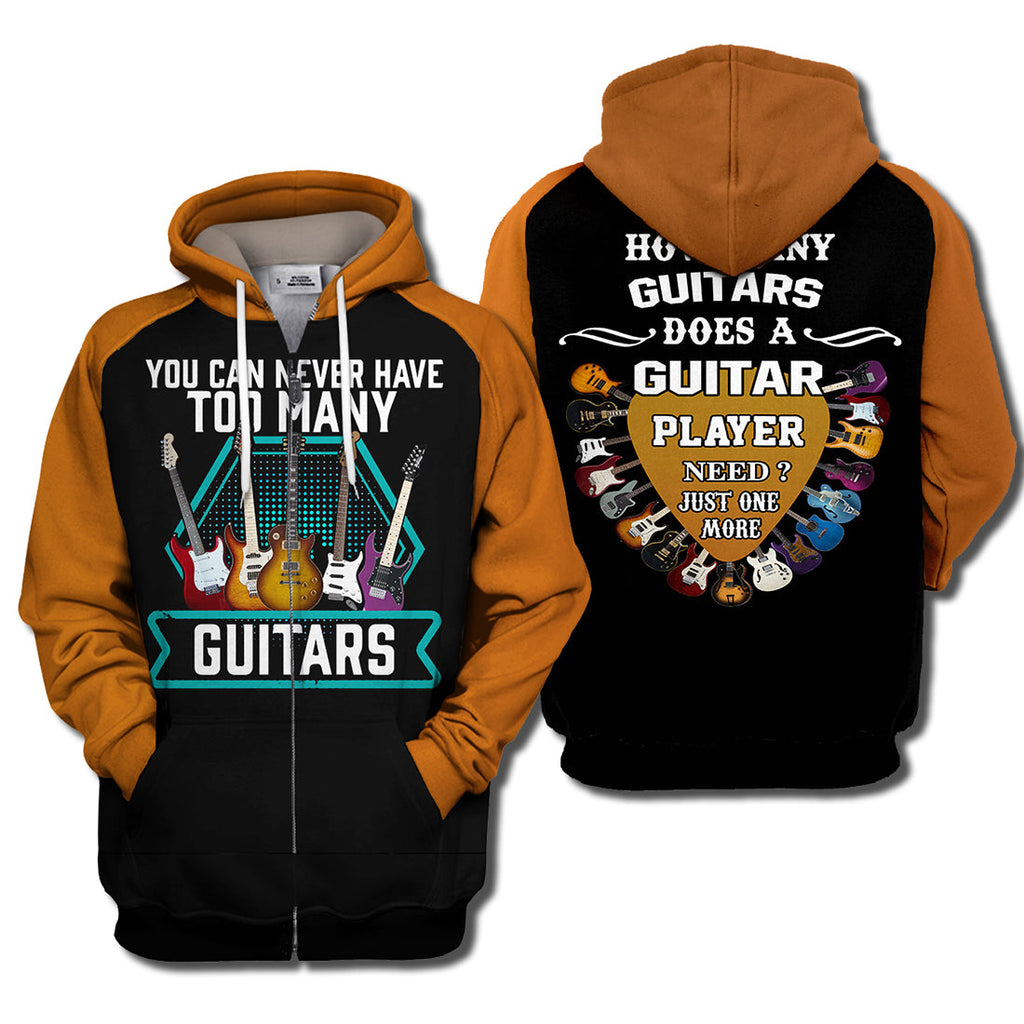 Gifury Guitars T-shirt 3D Print Guitars Quotes T-shirt Guitars Hoodie Sweater Tank 2025