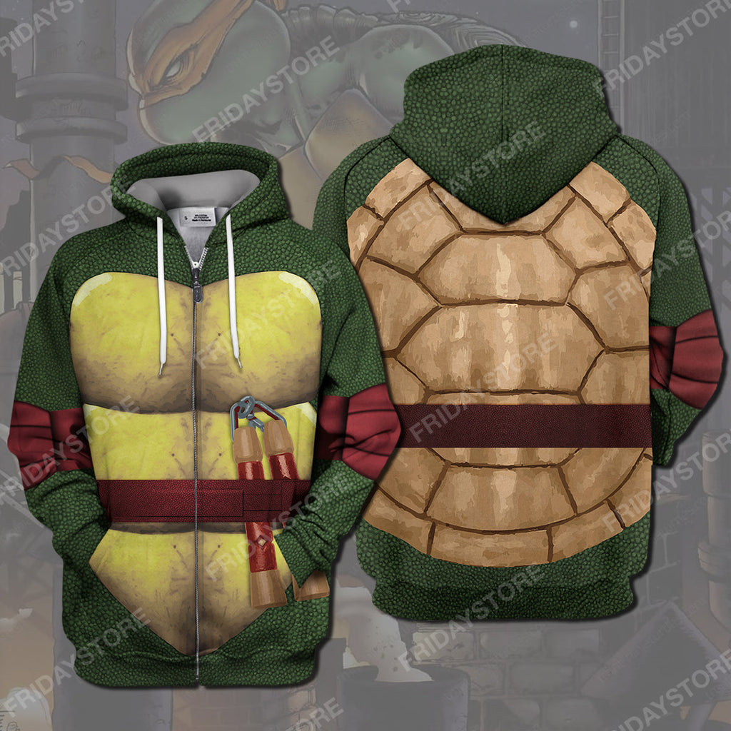  TMNT Hoodie Michael Ninja Turtles Costume T-shirt TMNT Shirt Sweater Tank Cool TMNT Cosplay Costume Apparel 2026