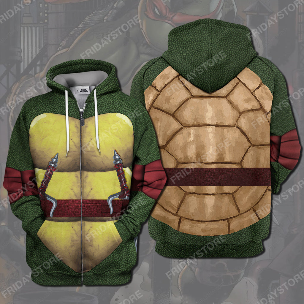  TMNT Hoodie Raphael Ninja Turtles Costume T-shirt TMNT Shirt Sweater Tank Cool TMNT Cosplay Costume Apparel 2026