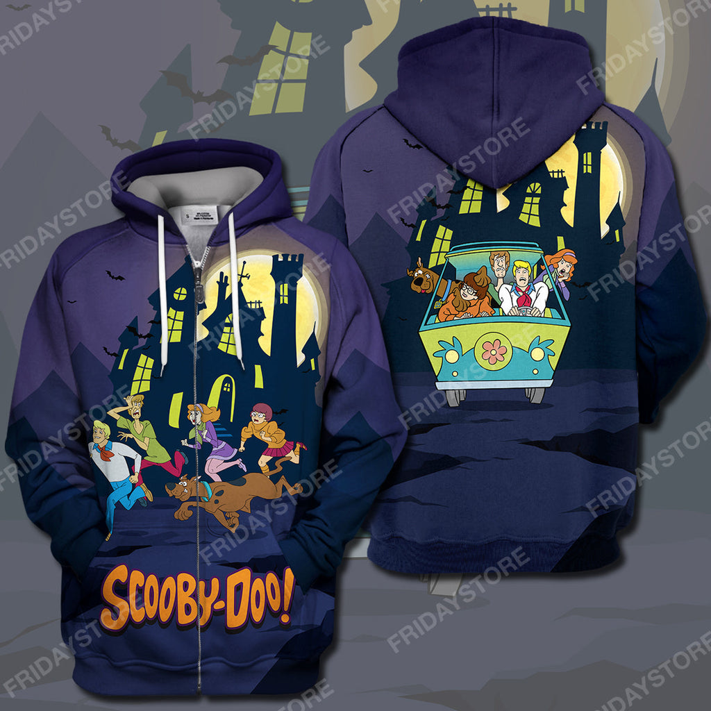  Scooby Doo Hoodie Scooby Dog And Friends Mystery Begins T-shirt High Quality Scooby Doo Shirt Sweater Tank 2026