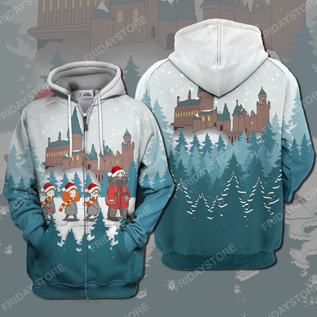  HP T-shirt Harry Crosswalks Christmas T-shirt Awesome High Quality HP Hoodie Sweater Tank 2026