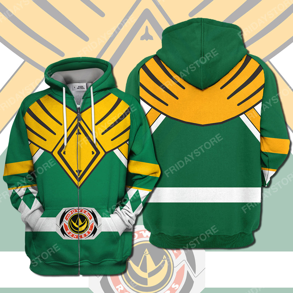  Power Ranger T-shirt Green Power Ranger Costume T-shirt Awesome Power Ranger Hoodie Sweater Tank 2026